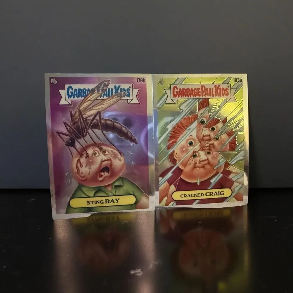 Topps 2022 Garbage Pail Kids Chrome Hanger Box 20 Cards Series 5 OPEN BOX - Picture 2 of 12